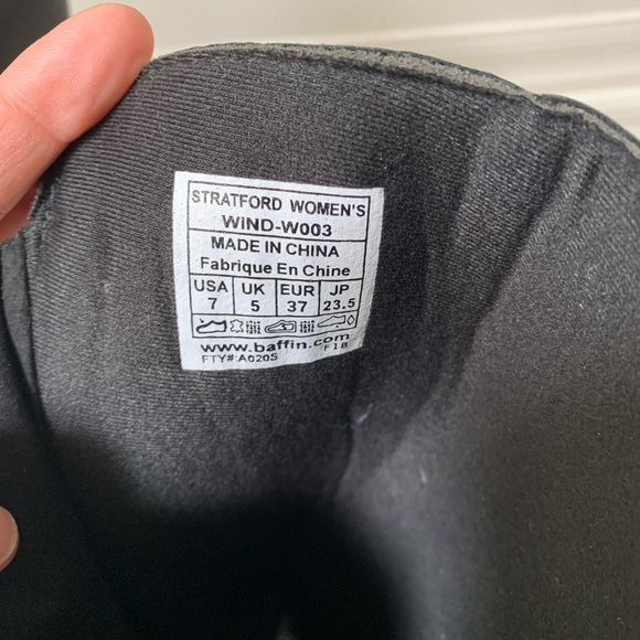 Baffin Stratford Boots Sz 7 - Picture 6 of 7